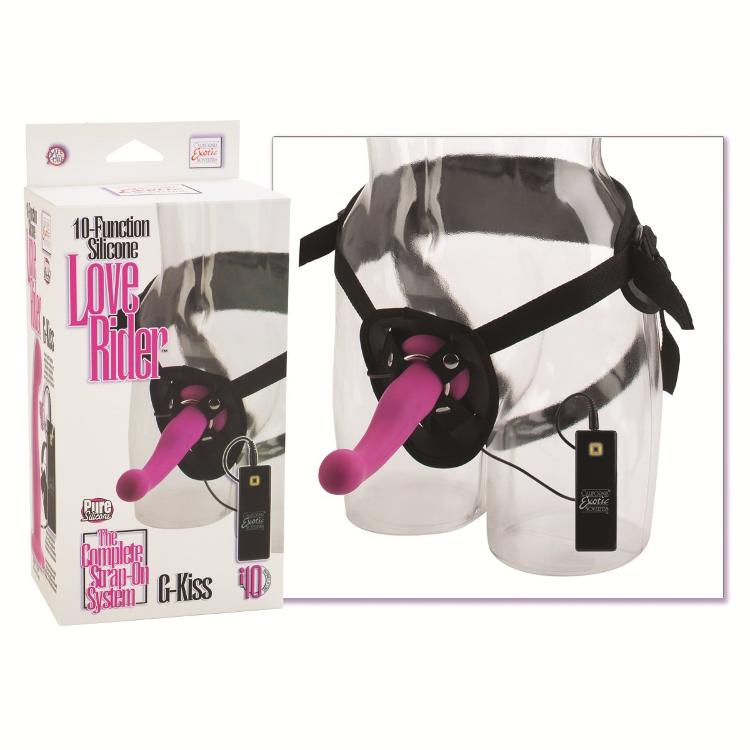 Реалистичный страпон с вибрацией и выносным пультом ПУ L 16.5 см, ? 3 см купить со скидкой в секс шопе  Страпоны  Трусики с насадками